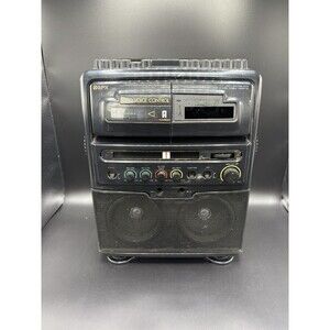Gran Prix AM/FM (Radio Double Cassette Recorder Karaoke Machine) Model C1030